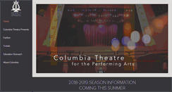 Desktop Screenshot of columbiatheatre.org